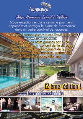 Stage d'Harmonica 2016 a Valloire (Savoie)